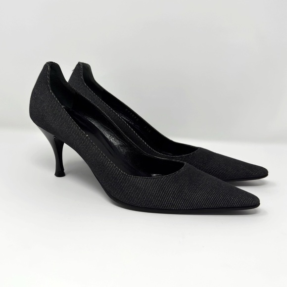 GUCCI Decollete Tessuto Stiletto Pump Heels - Picture 1 of 9